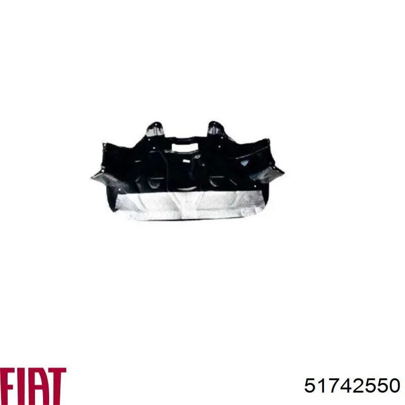 Osłona silnika, miski (przedziału silnika) Fiat/Alfa/Lancia 51742550 cena, od 41,57 USD