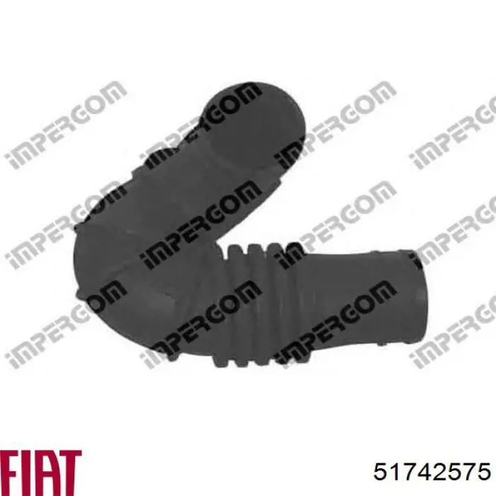 Króciec powietrza, wlot filtra powietrznego Fiat/Alfa/Lancia 51742575 cena, od 32,44 USD