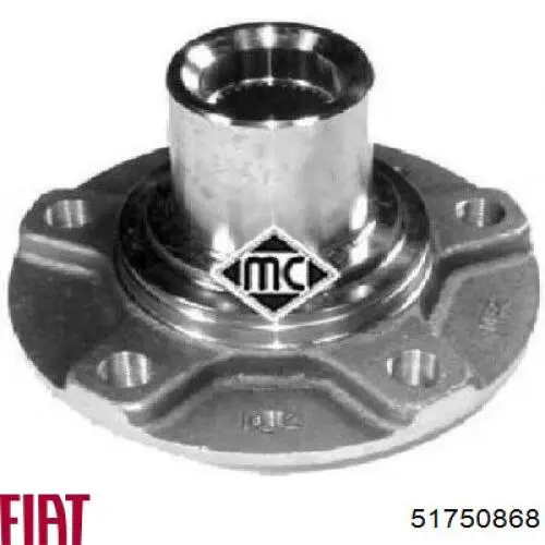 Do koszyka 51750868 Fiat/Alfa/Lancia Piasta przednia