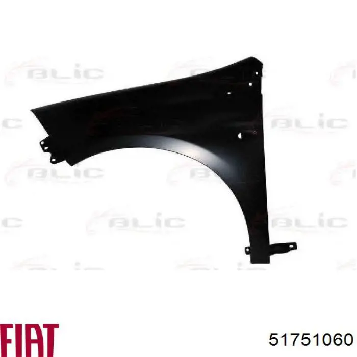Błotnik przedni lewy Fiat/Alfa/Lancia 51751060 cena, od 137,91 USD