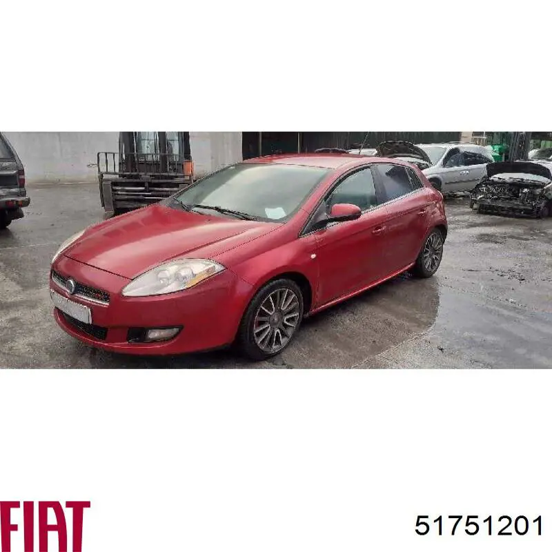 Drzwi tylne lewe do Fiat Bravo II 198
