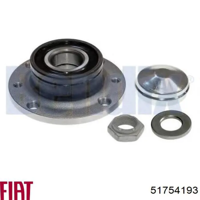 Piasta tylna Fiat/Alfa/Lancia 51754193 cena, od 62,11 USD