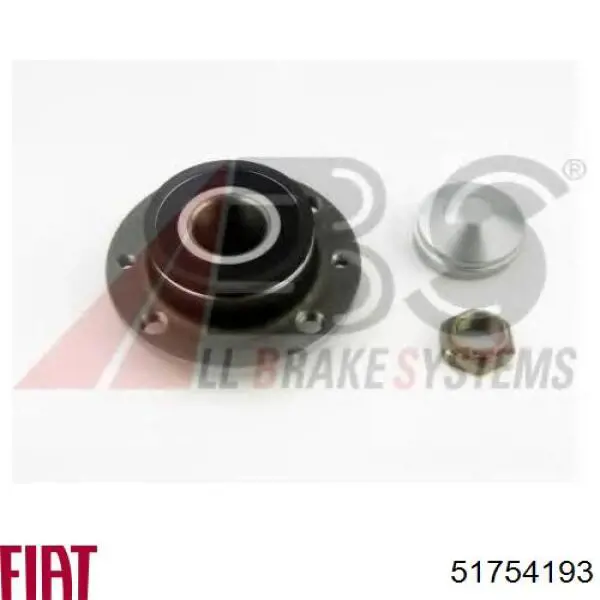 Piasta tylna Fiat/Alfa/Lancia 51754193