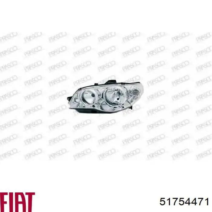 Do koszyka 51754471 Fiat/Alfa/Lancia Reflektor prawy
