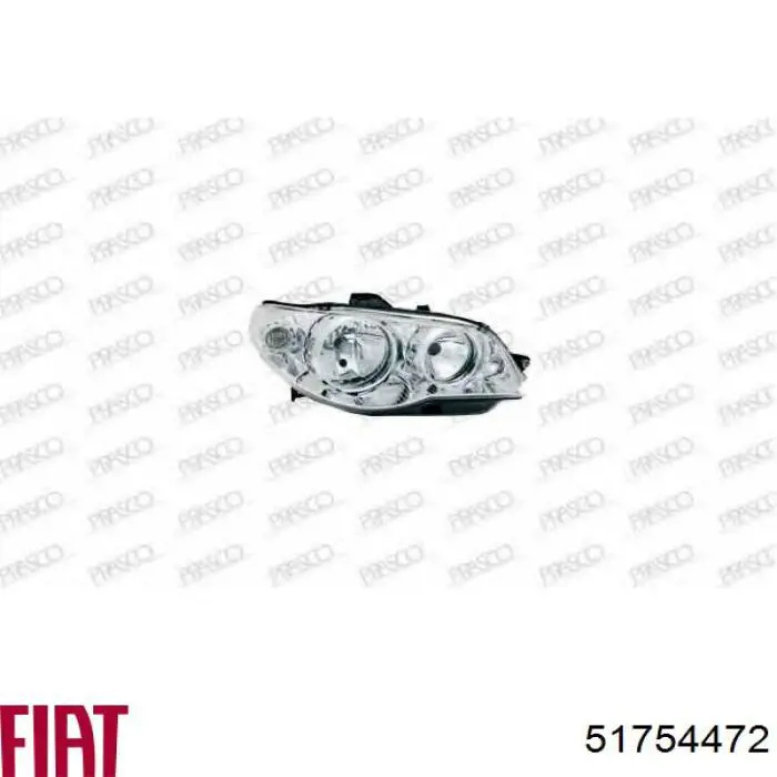 Reflektor lewy Fiat/Alfa/Lancia 51754472 cena, od 172,87 USD