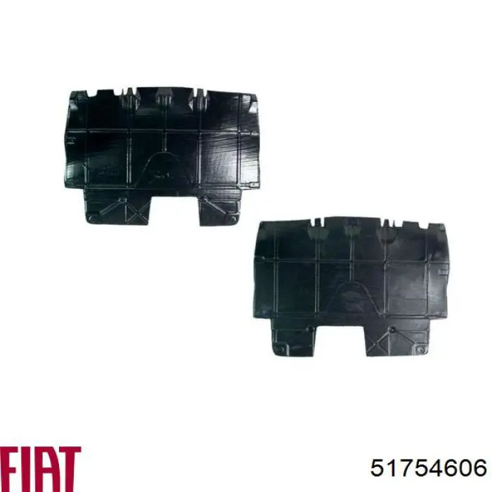 51754606 Fiat/Alfa/Lancia Osłona silnika, miski (przedziału silnika)