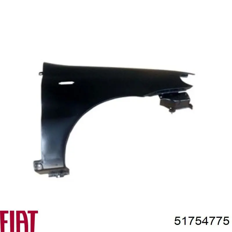 Błotnik przedni prawy Fiat/Alfa/Lancia 51754775 cena, od 82,69 USD