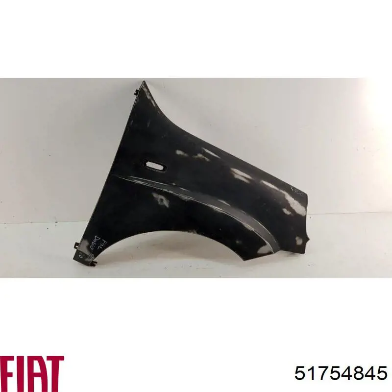 Błotnik przedni prawy Fiat/Alfa/Lancia 51754845 cena, od 100,45 USD