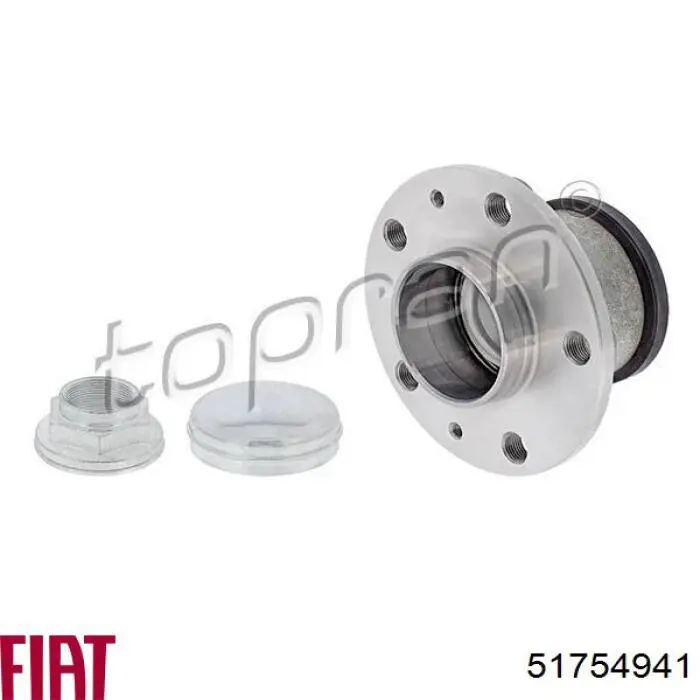 Piasta tylna 51754941 Fiat/Alfa/Lancia