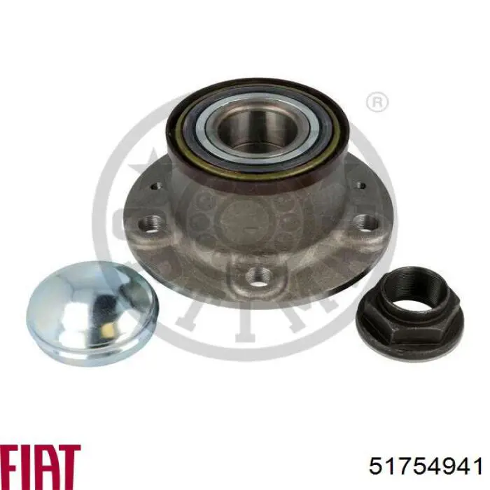 Piasta tylna Fiat/Alfa/Lancia 51754941 cena, od 68,82 USD