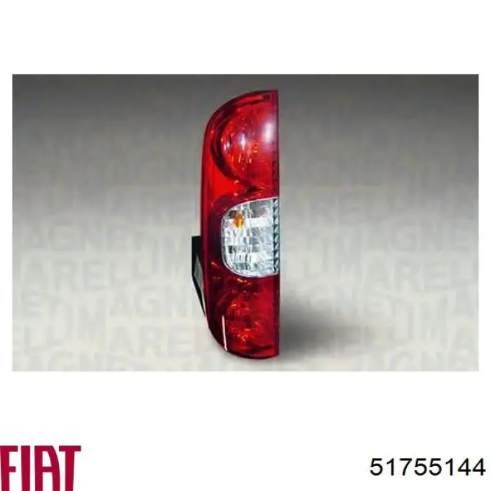 Lampa zespolona tylna prawa Fiat/Alfa/Lancia 51755144 cena, od 57,89 USD