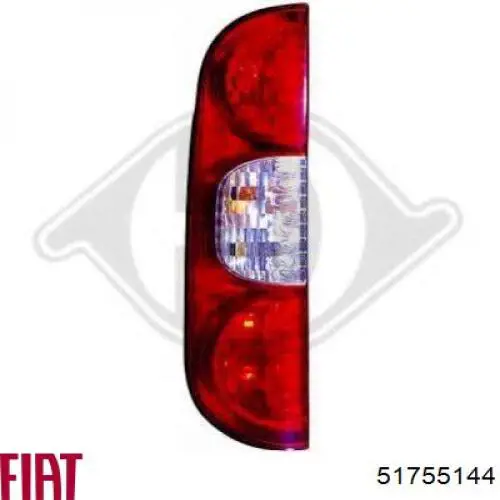 51755144 Fiat/Alfa/Lancia Lampa zespolona tylna prawa