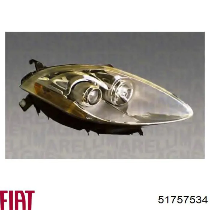 51757534 Fiat/Alfa/Lancia Reflektor prawy
