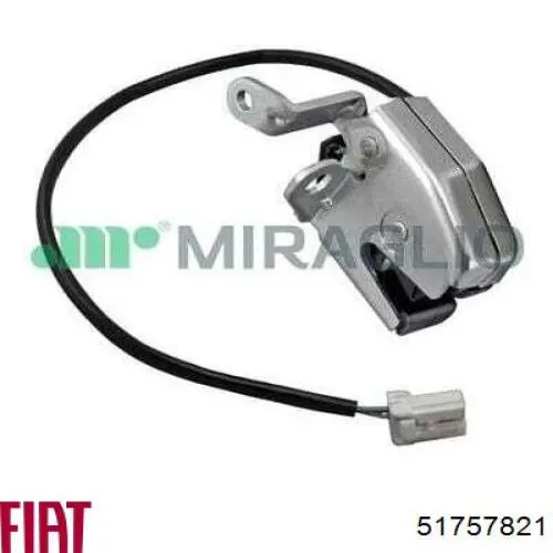 Do koszyka 51757821 Fiat/Alfa/Lancia Zamek drzwi tylnych lewych skrzydłowych dolny