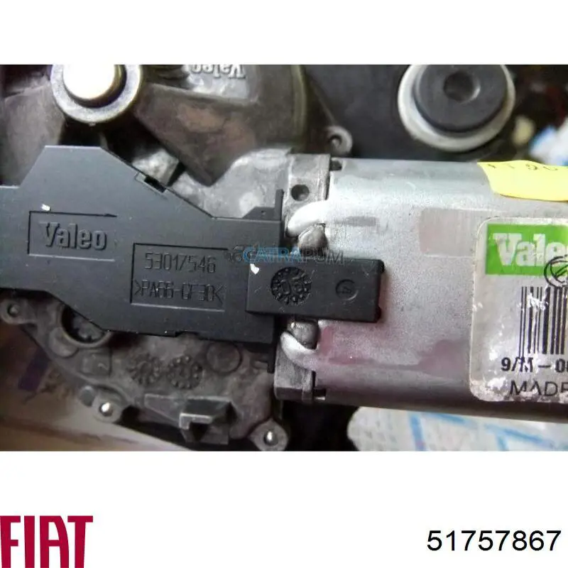 Silniczek wycieraczki tylnej szyby Fiat/Alfa/Lancia 51757867 cena, od 62,99 USD