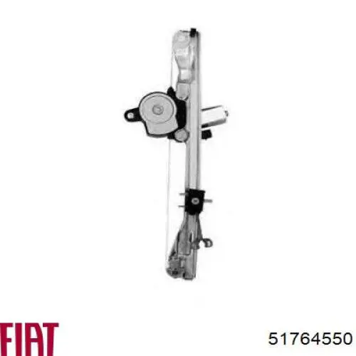 51764550 Fiat/Alfa/Lancia Mechanizm podnoszenia szyby drzwi przednich lewych