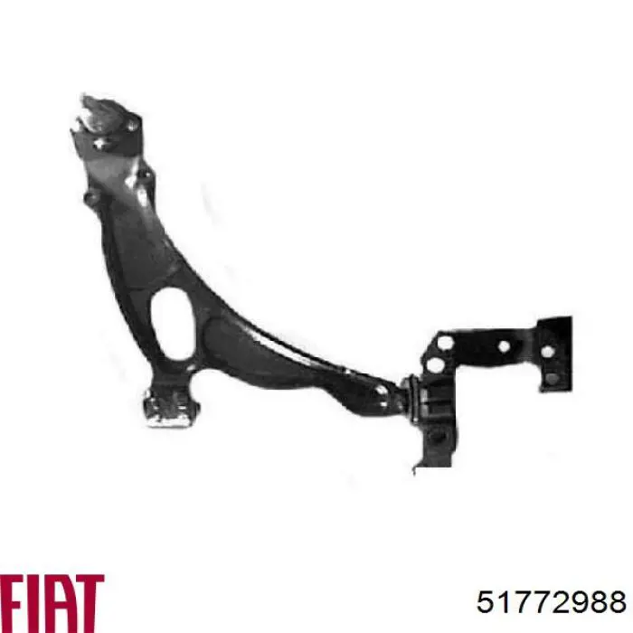 Wahacz zawieszenia przedniego dolny prawy Fiat/Alfa/Lancia 51772988 cena, od 63,13 USD