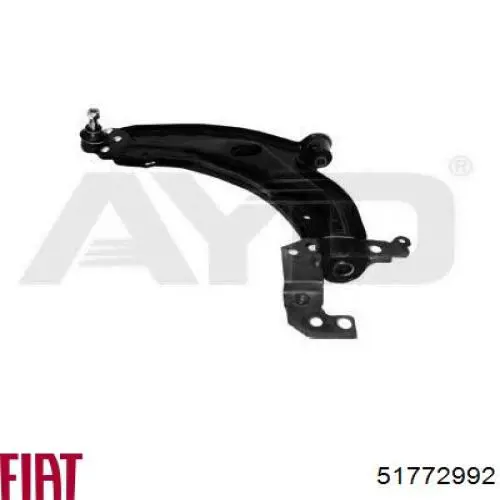 Wahacz zawieszenia przedniego dolny lewy Fiat/Alfa/Lancia 51772992 cena, od 63,83 USD