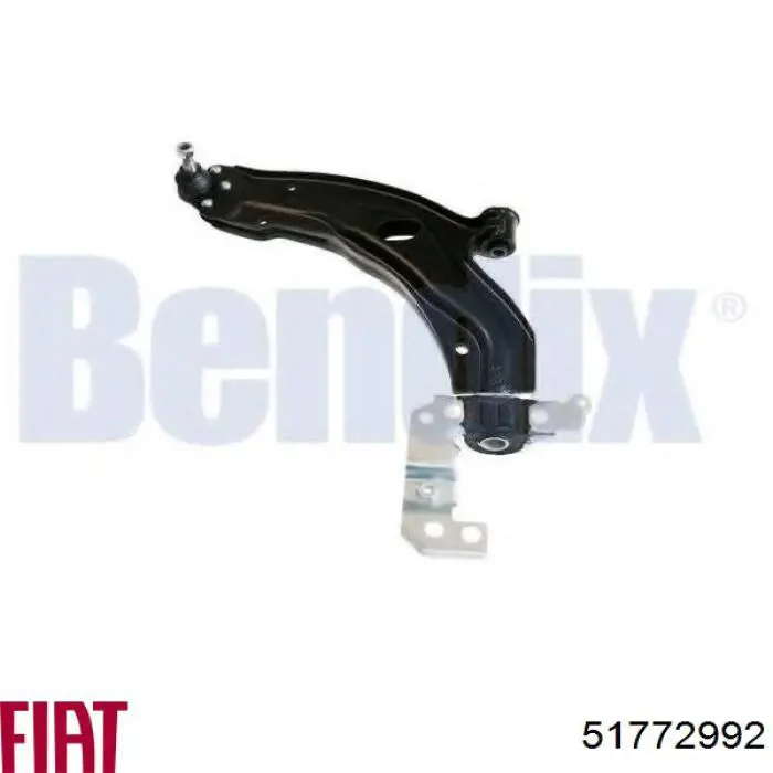 Do koszyka 51772992 Fiat/Alfa/Lancia Wahacz zawieszenia przedniego dolny lewy