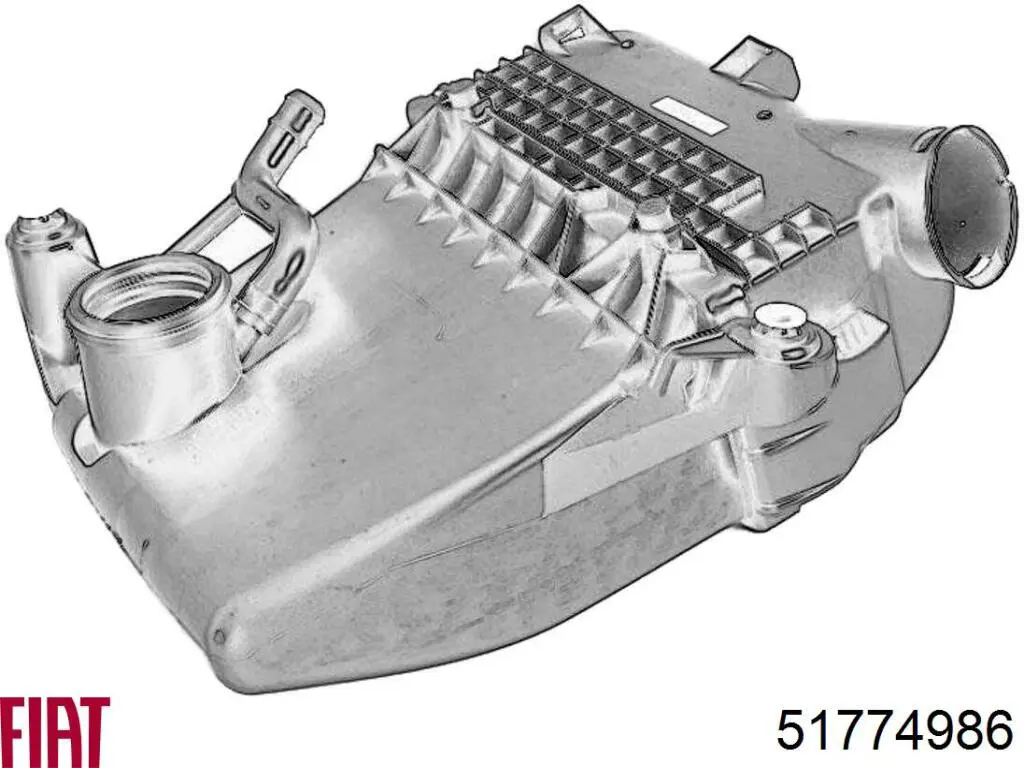 Obudowa filtra powietrza Fiat Panda II hatchback (169A) (2003 - 2013) cena, od 199,27 USD