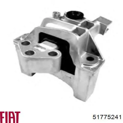 Poduszka (podpora) silnika prawa 51835009 Fiat/Alfa/Lancia