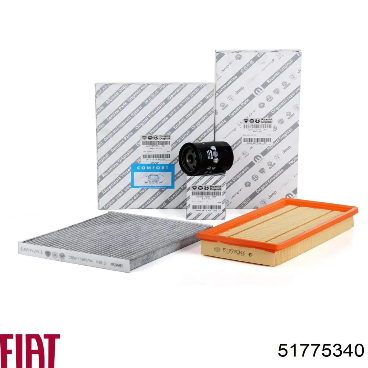 Filtr powietrza Fiat/Alfa/Lancia 51775340 cena, od 8,13 USD