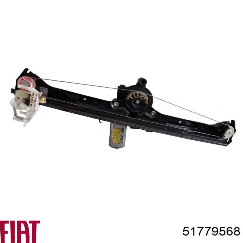 Mechanizm podnoszenia szyby drzwi przednich prawych Fiat/Alfa/Lancia 51779568 cena, od 83,43 USD