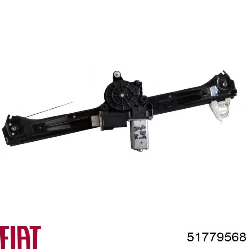 Do koszyka 51779568 Fiat/Alfa/Lancia Mechanizm podnoszenia szyby drzwi przednich prawych