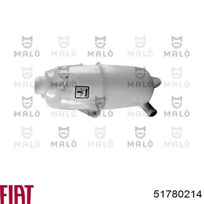 Zbiorniczek wyrównawczy układu chłodzenia Fiat/Alfa/Lancia 51780214 cena, od 37,46 USD