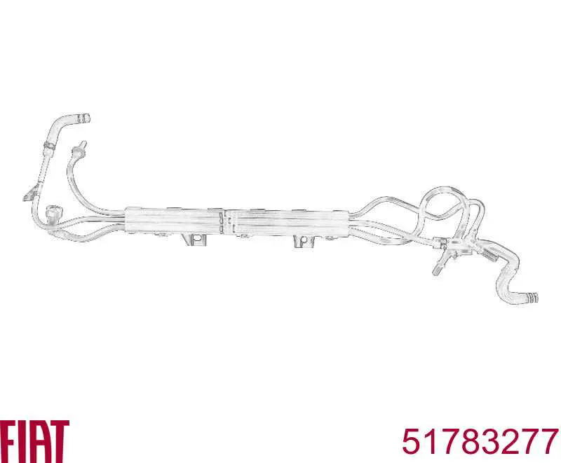 Rurka paliwa, zestaw Fiat/Alfa/Lancia 51783277 cena, od 28,48 USD