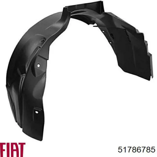 Nadkole błotnika przedniego prawe Fiat/Alfa/Lancia 51786785 cena, od 26,94 USD