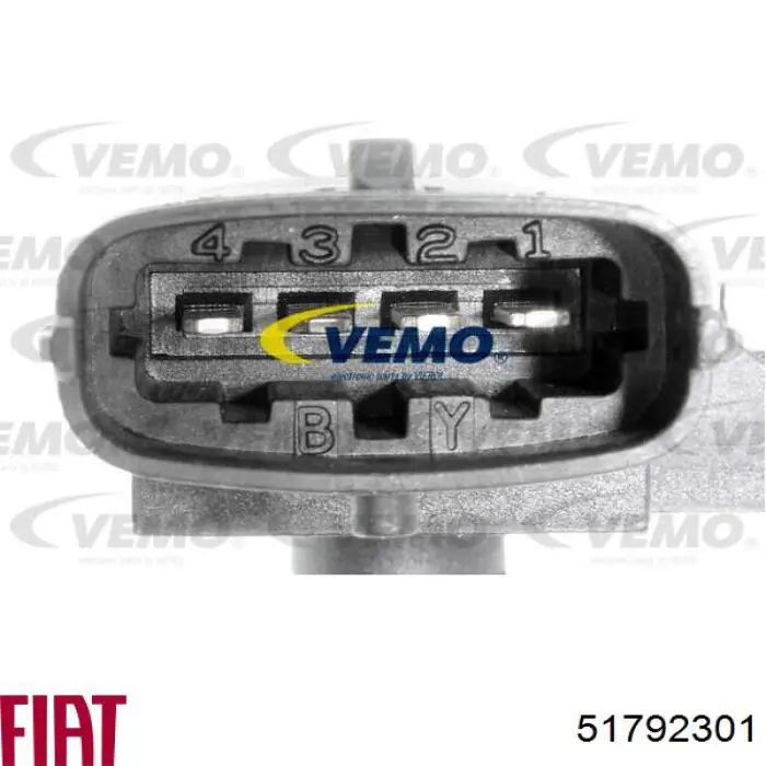 Czujnik ciśnienia spalin Fiat/Alfa/Lancia 51792301 cena, od 47,15 USD
