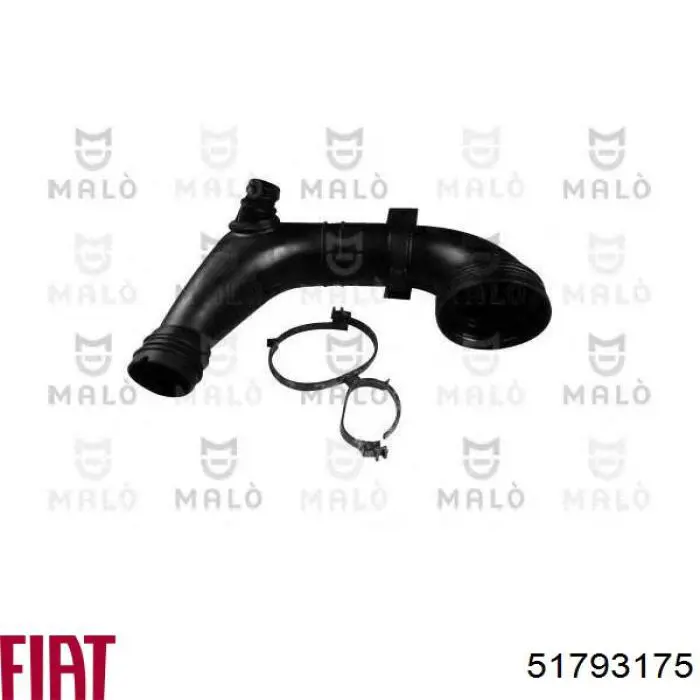 Króciec powietrza, wlot do turbiny (doładowanie) Fiat/Alfa/Lancia 51793175 cena, od 46,26 USD