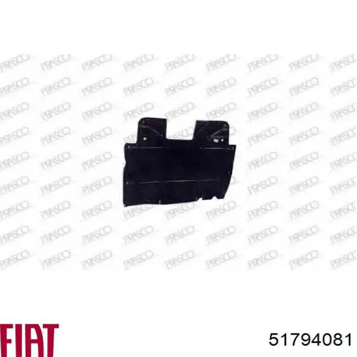 Osłona silnika, miski (przedziału silnika) Fiat/Alfa/Lancia 51794081 cena, od 53,43 USD