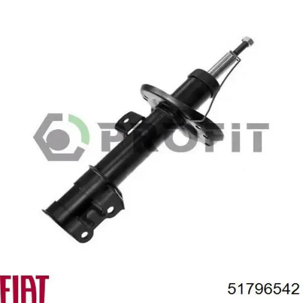 Amortyzator przedni lewy Fiat/Alfa/Lancia 51796542 cena, od 69,81 USD