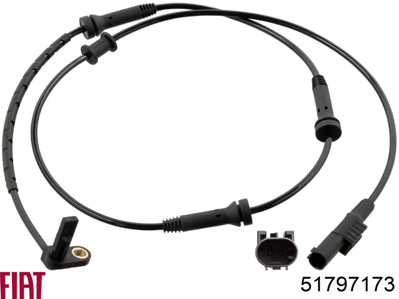 Do koszyka 51797173 Fiat/Alfa/Lancia Czujnik ABS przedni