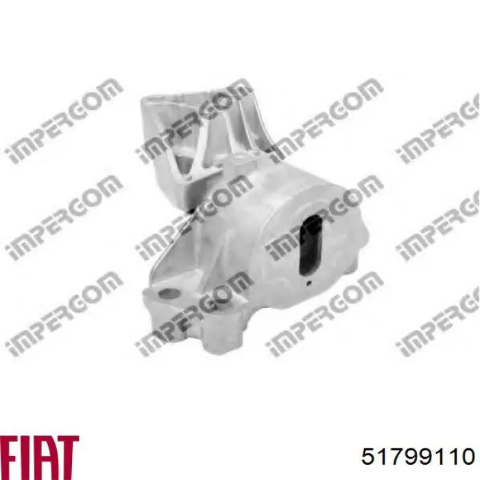 Poduszka (podpora) silnika prawa Fiat/Alfa/Lancia 51799110 cena, od 67,64 USD