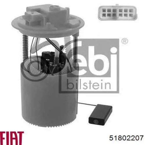 Do koszyka 51802207 Fiat/Alfa/Lancia Moduł pompy paliwowej z czujnikiem poziomu paliwa