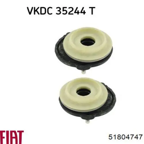 Podpora amortyzatora przedniego lewego Fiat/Alfa/Lancia 51804747 cena, od 19,12 USD