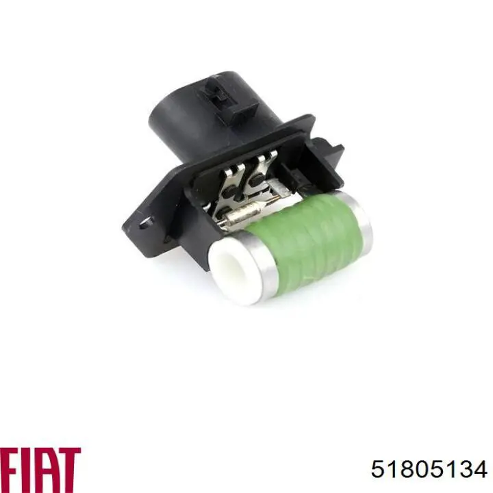 Rezystor wentylatora nagrzewnicy (ogrzewacza kabiny) Fiat/Alfa/Lancia 51805134 cena, od 35,03 USD