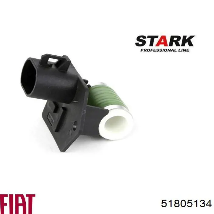 Rezystor wentylatora nagrzewnicy (ogrzewacza kabiny) Fiat/Alfa/Lancia 51805134 cena, od 28,91 USD