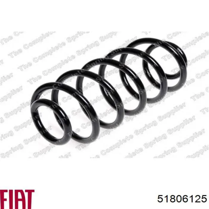 Sprężyna tylna Fiat/Alfa/Lancia 51806125 cena, od 24,19 USD