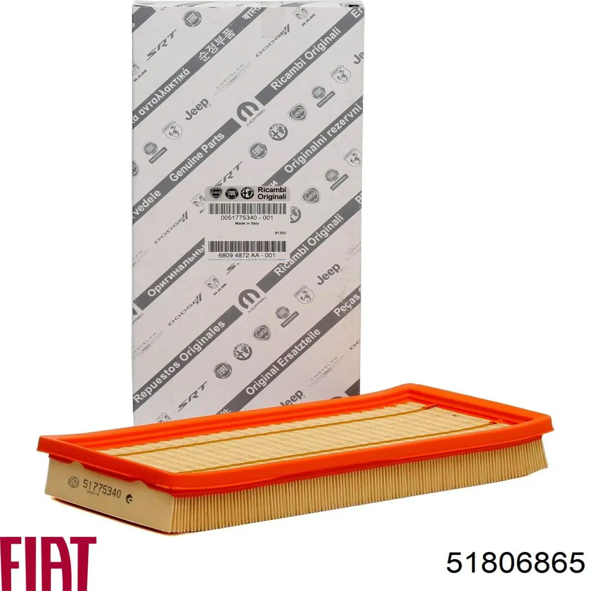 Filtr powietrza 51806865 Fiat/Alfa/Lancia