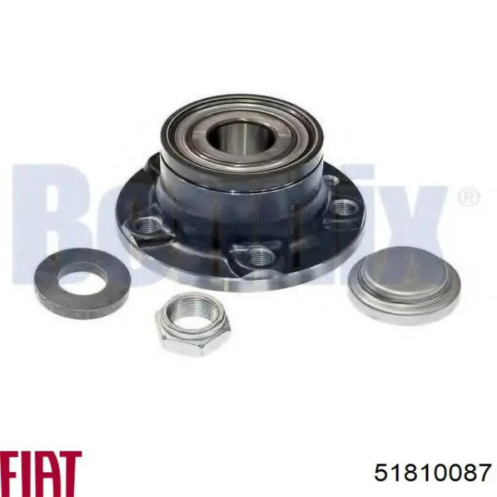 Piasta tylna 51810087 Fiat/Alfa/Lancia