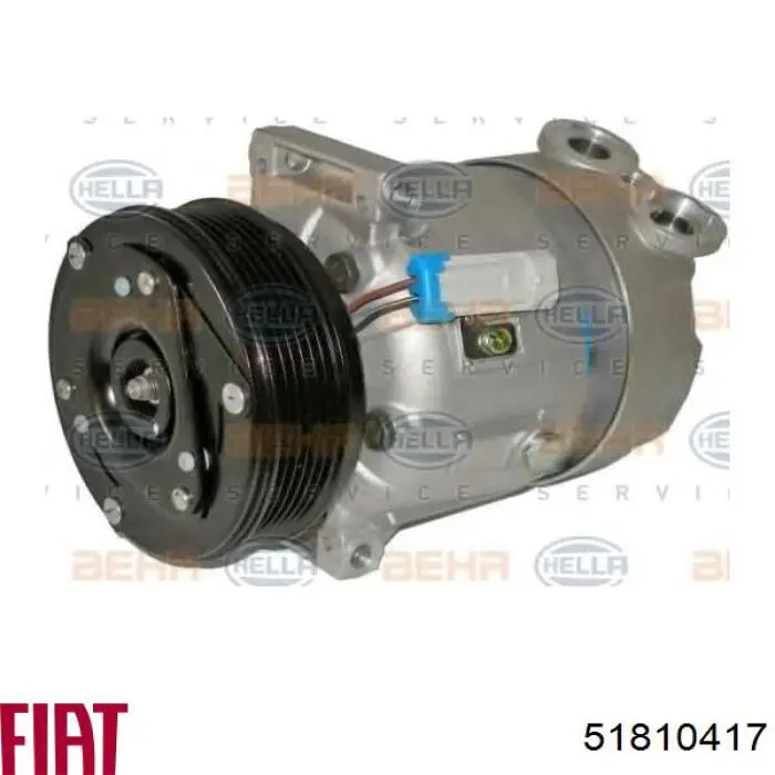 Do koszyka 51810417 Fiat/Alfa/Lancia Sprężarka klimatyzacji