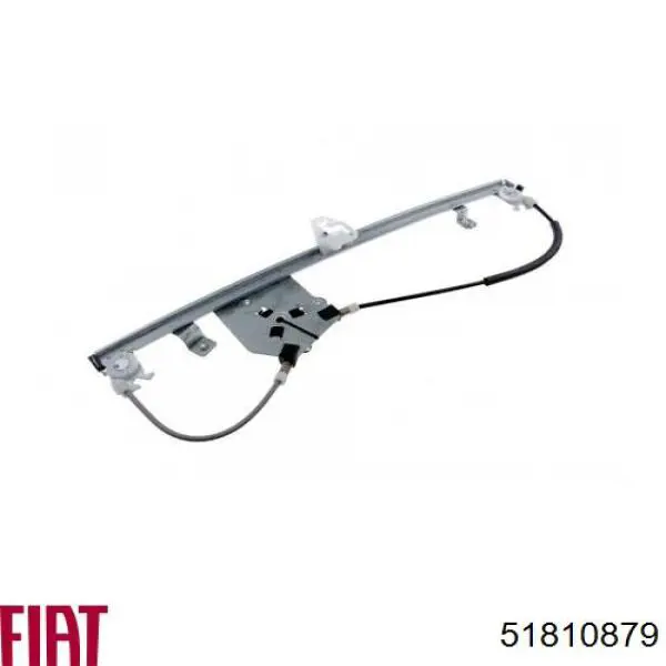 51810879 Fiat/Alfa/Lancia Mechanizm podnoszenia szyby drzwi przednich prawych