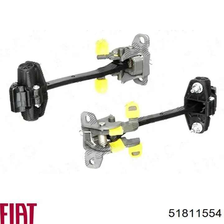 Ogranicznik drzwi bagażnika (van) 51879452 Fiat/Alfa/Lancia