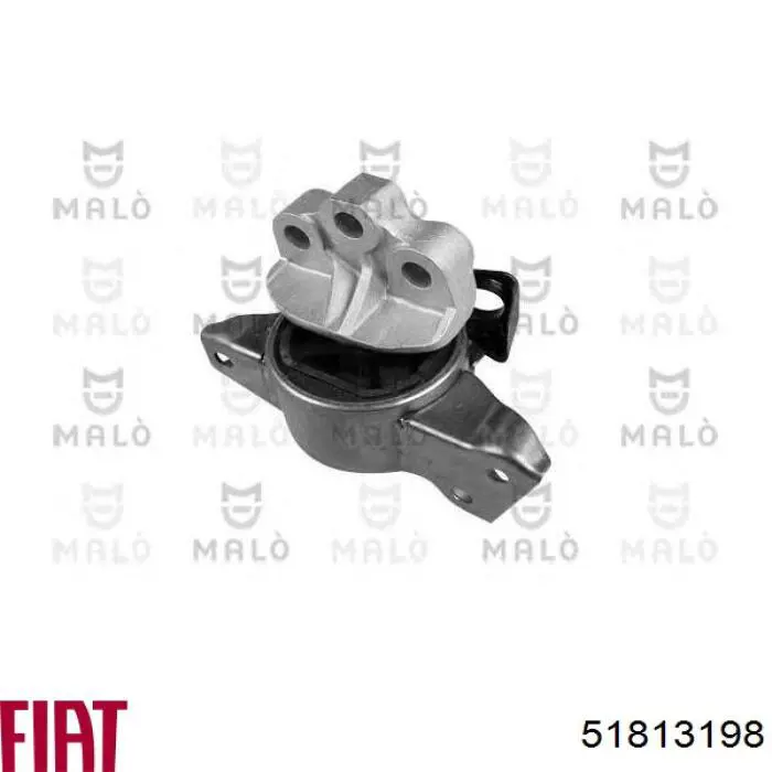 Do koszyka 51813198 Fiat/Alfa/Lancia Poduszka (podpora) silnika prawa