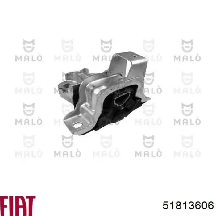 Poduszka (podpora) silnika lewa tylna 51813606 Fiat/Alfa/Lancia