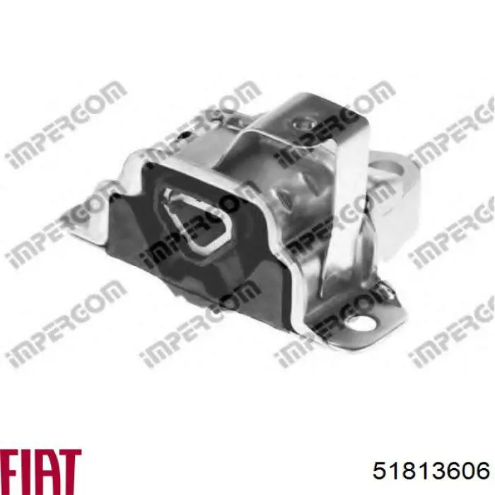 Do koszyka 51813606 Fiat/Alfa/Lancia Poduszka (podpora) silnika lewa tylna